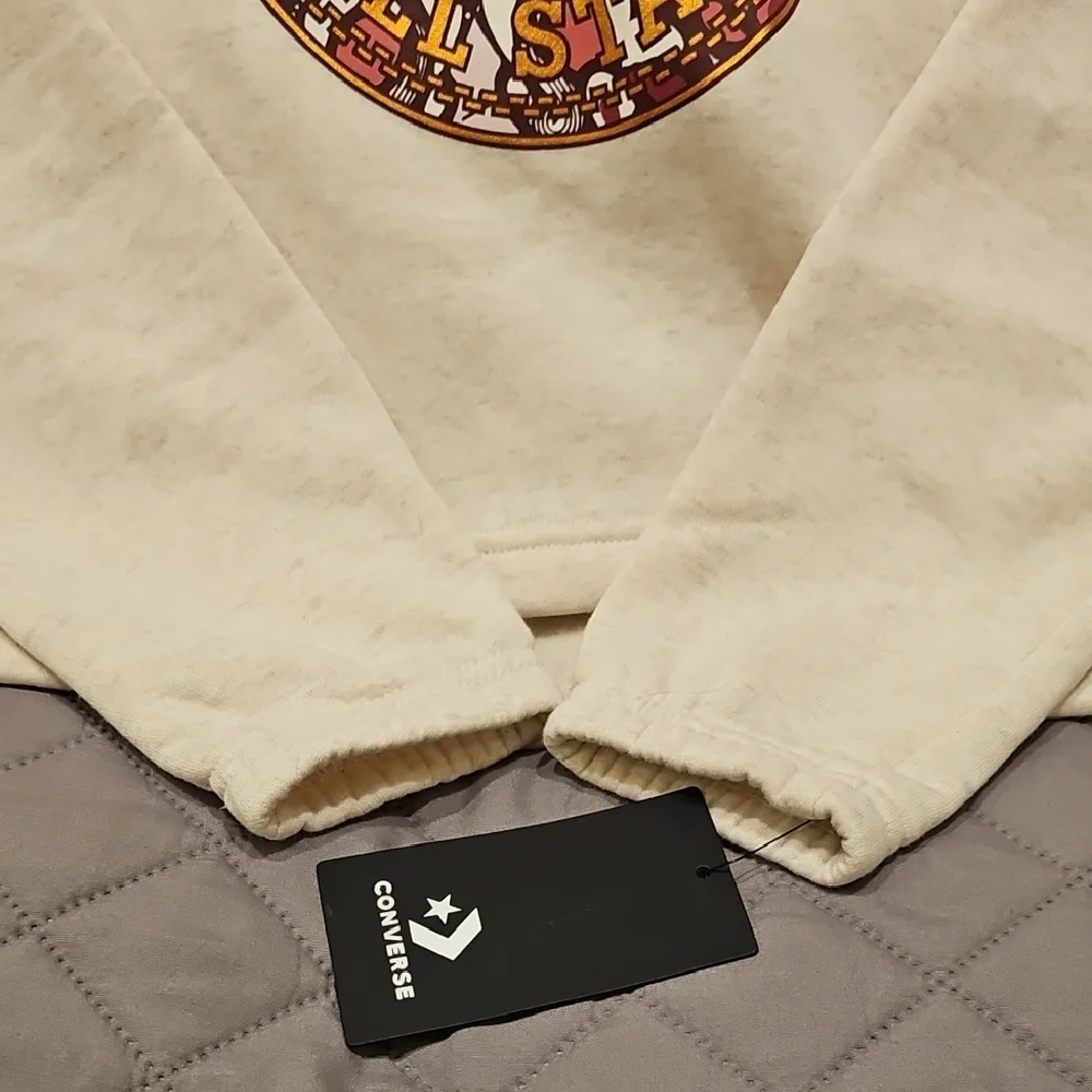 Converse Chuck Taylor Egret Heather Hoodie Sweatshirt